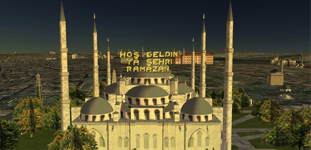 Ramazan Geldi 3 Boyutlu Sanal Camii Turu Başladı!