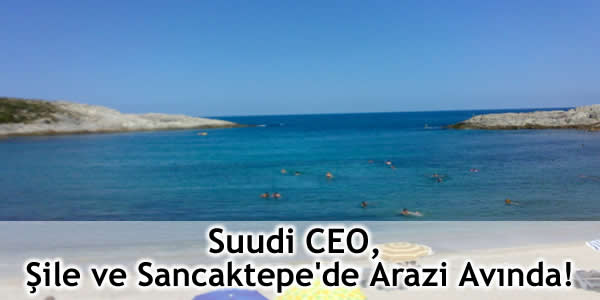 Suudi CEO, Şile ve Sancaktepe’de Arazi Avında!
