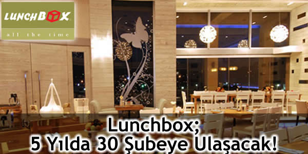 Lunchbox 5 Yılda 30 Şubeye Ulaşacak!