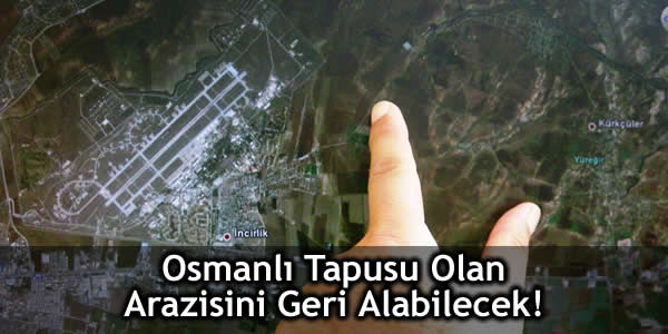 Çevre Ve Şehircilik Bakanlığı, Osmanlı, Osmanlı arazileri, Osmanlı arazisi, Osmanlı tapuları