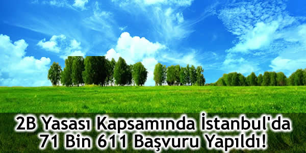 2B Yasası Kapsamında İstanbul’da 71 Bin 611 Başvuru Yapıldı!