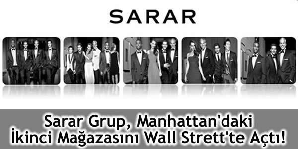 Sarar Grup, Manhattan’daki İkinci Mağazasını Wall Strett’te Açtı!