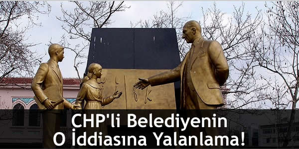 CHP’li Belediyenin O İddiasına Yalanlama!