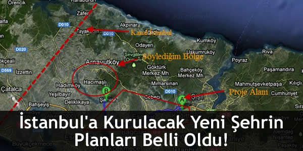 İstanbul’a Kurulacak Yeni Şehrin Planları Belli Oldu!