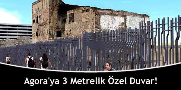 Agora’ya 3 Metrelik Özel Duvar!