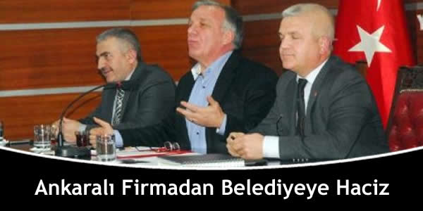 Ankaralı Firmadan Belediyeye Haciz