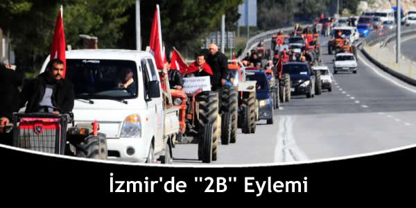 İzmir’de ”2B” Eylemi