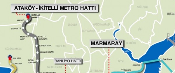İki Önemli Metro Hattı Eylül’de Start Alıyor