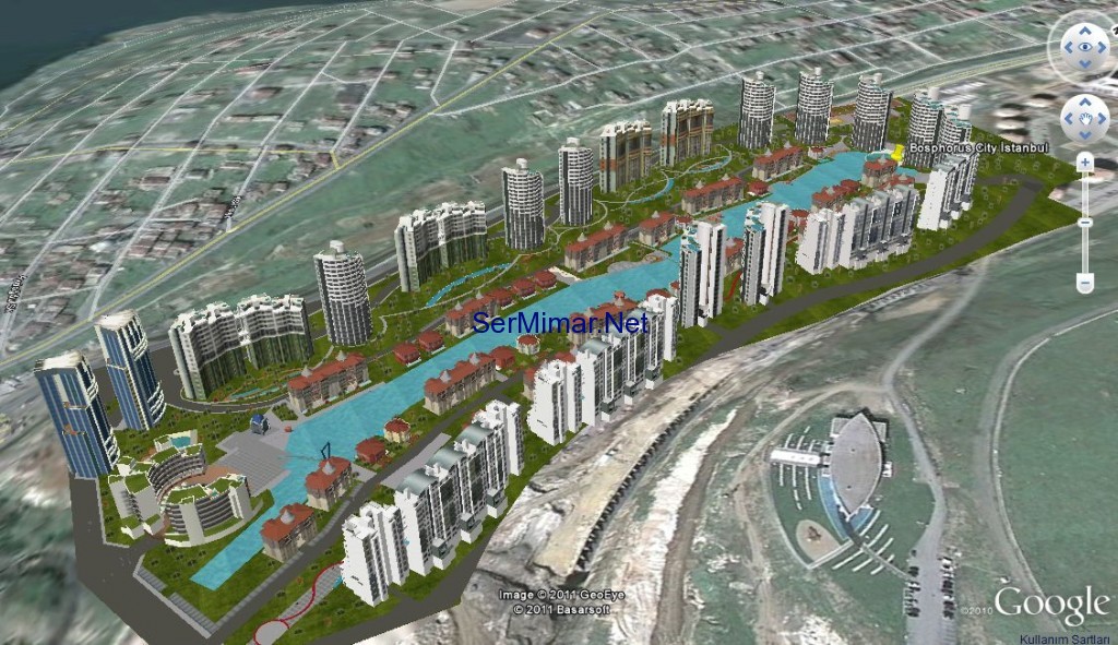 3D-insaat-Bosphorus-City-Gorsel 13 Ekim Dünya Konut Günü, 3DLocationEarth.com, cazibe merkezlerine yakınlığı, daire tipleri, dünya konut günü, geliş-gidiş güzergahları, Google Earth, güneş alma durumu, içerisindeki sosyal tesisler, konut projesi, konut sektörü, odaların içi ve hatta odanın manzarası, şehir merkezine olan konumu, tüm markalı konut projeleri, ulaşım alternatifleri