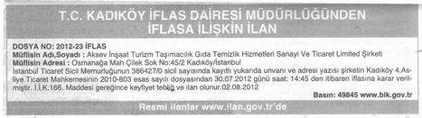 Aksev İnşaat, Aksev İnşaat İflas, Aksev İnşaat İflas Etti, Aksev İnşaat Kadıköy, İnşaat İflas, aksev-insaat-iflas-etti-2 Aksev İnşaat, Aksev İnşaat İflas, Aksev İnşaat İflas Etti, Aksev İnşaat Kadıköy, İnşaat İflas