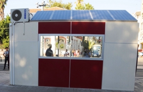 Klimalı Otobüs Durağı Açıldı!