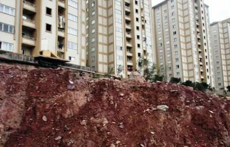 Maltepe’deki TOKİ Evleri Heyelan Tehlikesi Altında!