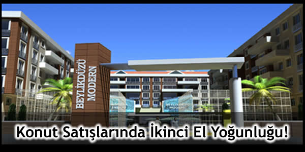Konut Satışlarında İkinci El Yoğunluğu!