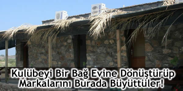 bağ evi kulübe, kulübe, kulübe bağ evi, kulübeyi bağ evine dönüştürdüler, Kulübeyi bir bağ evine dönüştürdüler, Kulübeyi bir bağ evine dönüştürüp markalarını burada büyüttüler