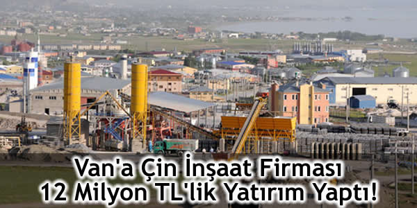 enerji sektörü, inşaat sektörü, organize sanayi bölgesi, OSB, Van, van depremi