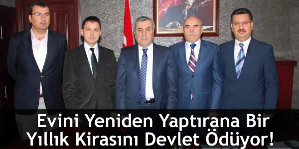 Evini Kentsel Dönüşümle Yyeniden Yaptırana Bir Yıllık Kirasını Devlet Ödüyor!