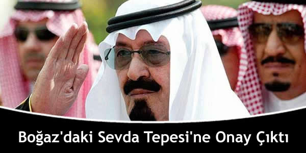 Boğaz’daki Sevda Tepesi’ne Onay Çıktı