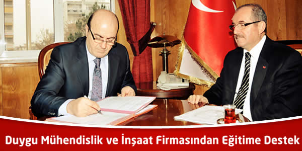 Duygu Mühendislik ve İnşaat Firmasından Eğitime Destek
