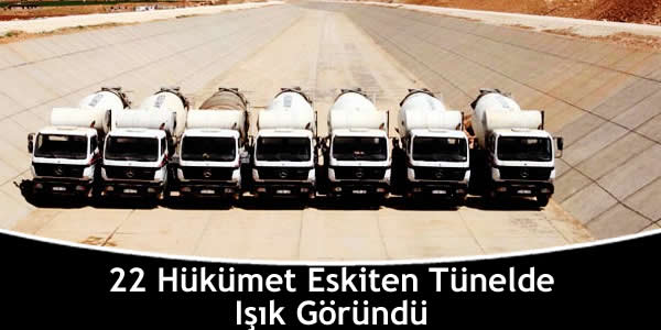 22 Hükümet Eskiten Tünelde Işık Göründü 22-hukumet-eskiten-tunelde-isik-gorundu