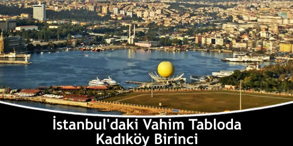 İstanbul’daki Vahim Tabloda Kadıköy Birinci