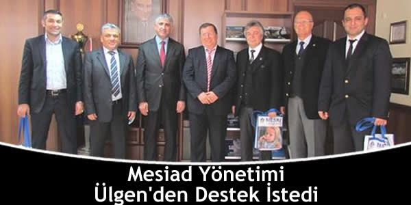 Mesiad Yönetimi Ülgen’den Destek İstedi