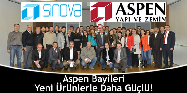 Aspen Bayileri Yeni Ürünlerle Daha Güçlü!