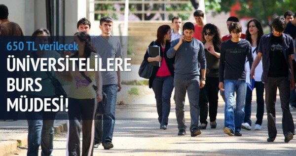 Bakandan Üniversitelilere Burs Müjdesi