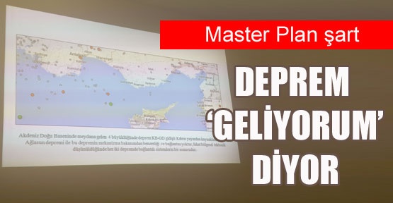 Deprem Master Planı Şart!