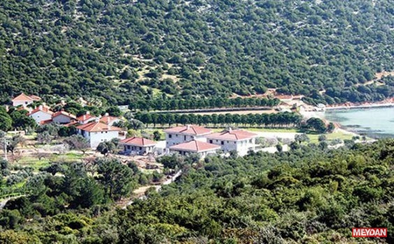 Urla Villaları’na Yılansavar!