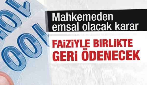 Mahkemeden Tüketicileri Sevindirecek Karar!