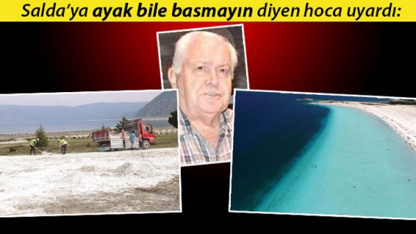 Salda Gölü’ne “Ayak Bile Basmayın” Diyen Hoca Uyardı: O Kum Değil Huntit Salda Gölü’ne “Ayak Bile Basmayın” Diyen Hoca Uyardı: O Kum Değil Huntit