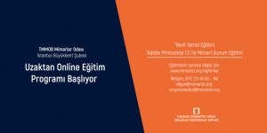 BİLGİSAYAR DESTEKLİ TASARIM EĞİTİMLERİ Mimarlar Odası İstanbul Büyükkent Şubesi