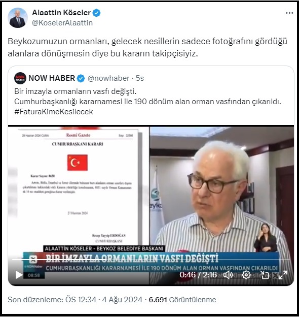 Beykoz’da Yaşayan Yaklaşık 700 Hane Diken Üstünde! Beykoz’da Yaşayan Yaklaşık 700 Hane Diken Üstünde!