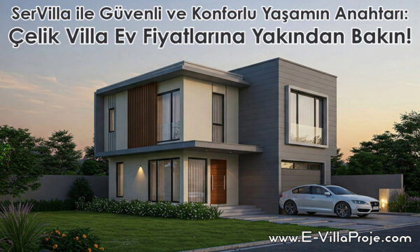 SerVilla ile Güvenli ve Konforlu Yaşamın Anahtarı: Çelik Villa Ev Fiyatlarına Yakından Bakın! SerVilla ile Güvenli ve Konforlu Yaşamın Anahtarı: Çelik Villa Ev Fiyatlarına Yakından Bakın!
