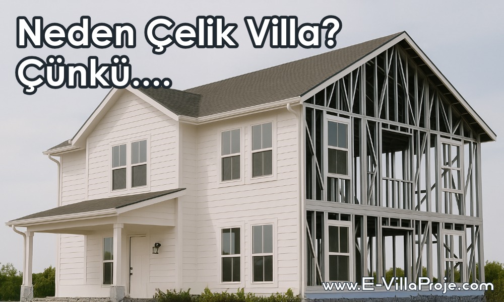 Neden Çelik Villa? Çünkü Geleceği Betonla Değil, Çelikle İnşa Etmelisiniz. Neden Çelik Villa? Çünkü Geleceği Betonla Değil, Çelikle İnşa Etmelisiniz.