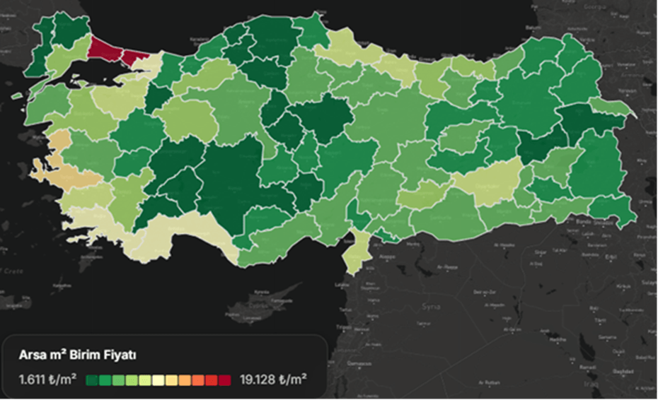 Parasını Toprağa Yatıranlar Kaybetti: Arsa ve Tarlada En Az Değerlenen İller Belli Oldu Parasını Toprağa Yatıranlar Kaybetti: Arsa ve Tarlada En Az Değerlenen İller Belli Oldu