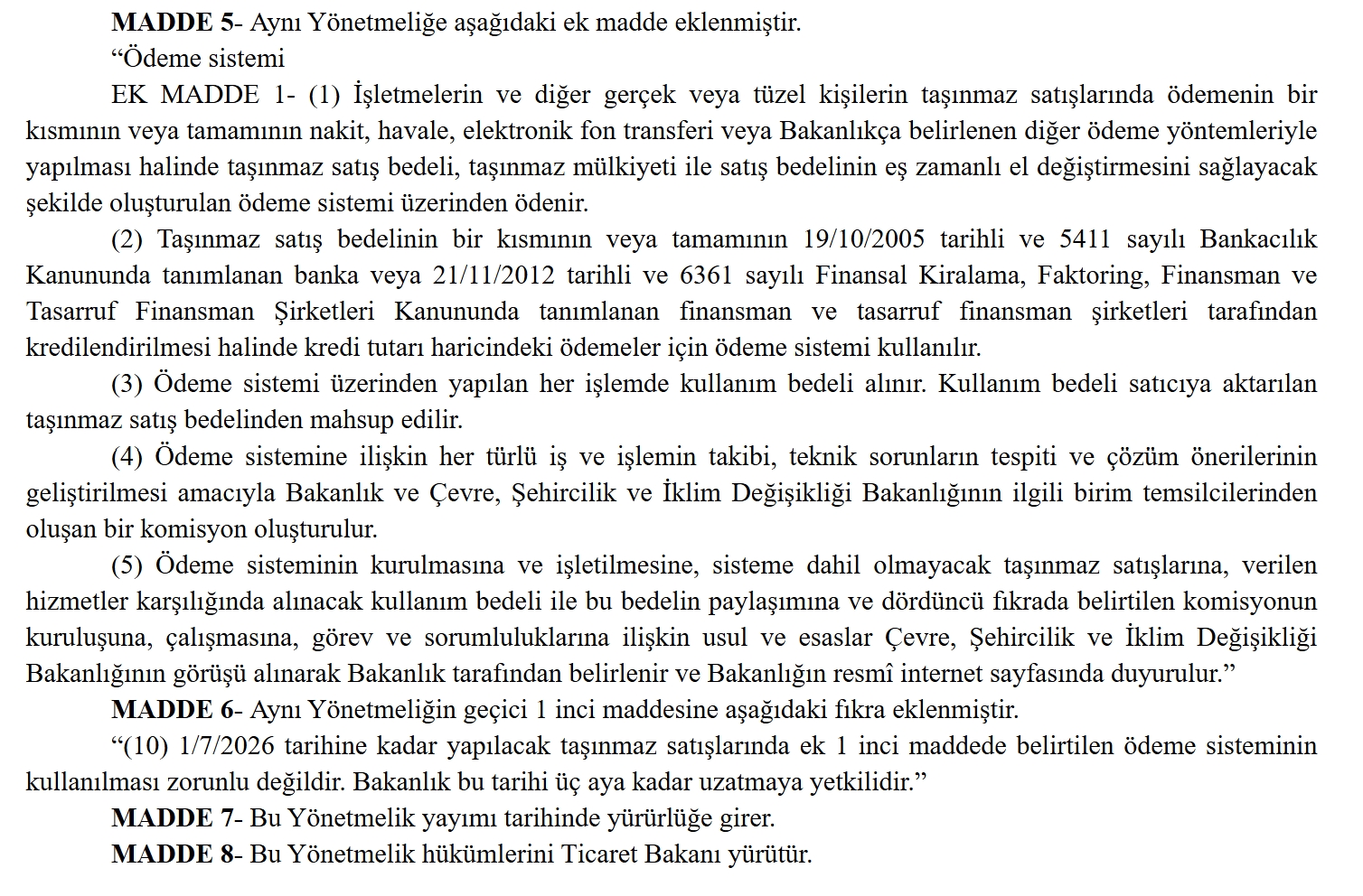 Emlak Satışında Yeni Dönem: Tapuda Elden Ödeme Devri Kapanıyor