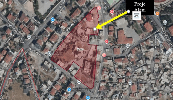 Nevşehir’de 1.7 Milyar TL’lik Kentsel Dönüşüm Vizyonu ve Alternatif Mimari Çözümler Nevşehir Merkez Toplu Konut Uydu Haritası 2