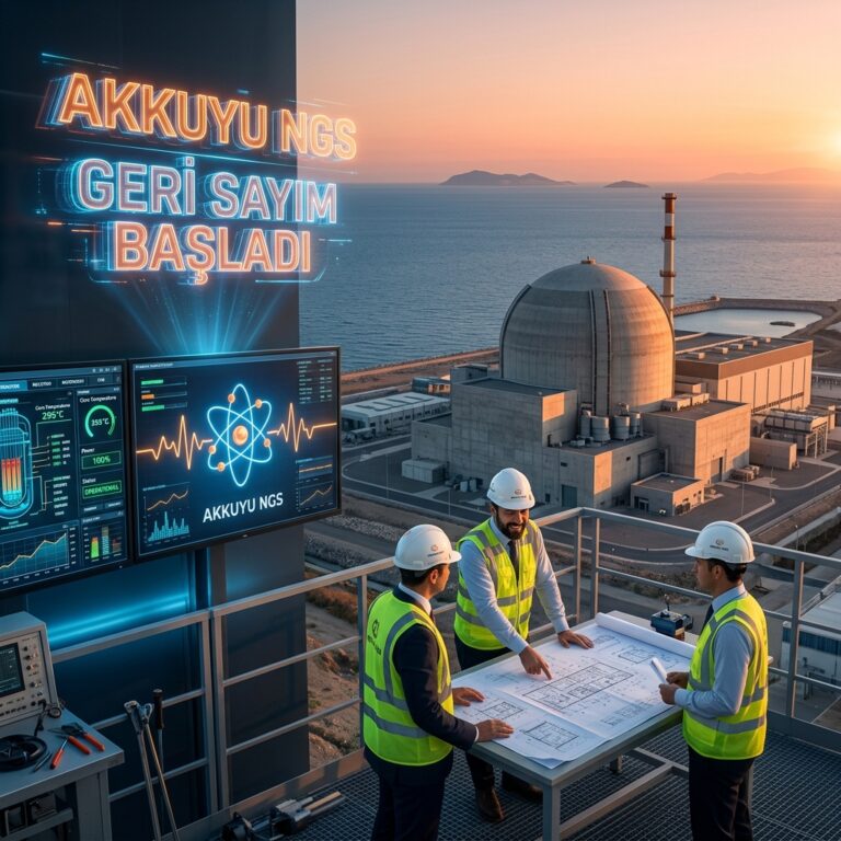 Akkuyu Nükleer Santrali’nde Tarihi Eşik: 1’inci Ünitede Devreye Alma Geri Sayımı Başladı