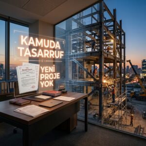 Kamuda “Yeni İnşaat” Devri Kapanıyor: Tasarruf Tedbirleri Gayrimenkul Sektörünü Nasıl Etkileyecek?