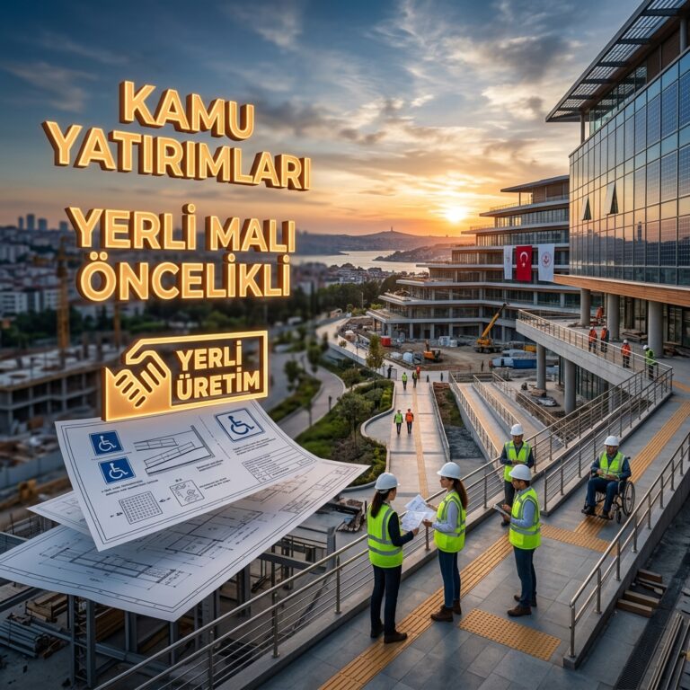 Kamu Yatırımlarında Milat: KÖİ Projelerinde Yerli Malı Zorunluluğu ve Engelsiz Mimari Dönemi