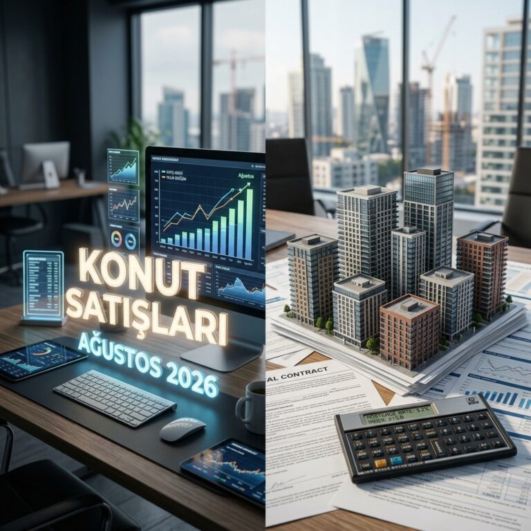 Ağustos 2026 Konut Satış İstatistikleri: Piyasada Daralma Sürerken İpotekli Satışlar Neden Arttı?