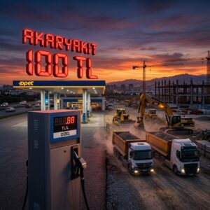 Motorin 100 TL Sınırında: Akaryakıt Zammının İnşaat Maliyetlerine ve Pompalara 212 Milyon Dolarlık Etkisi