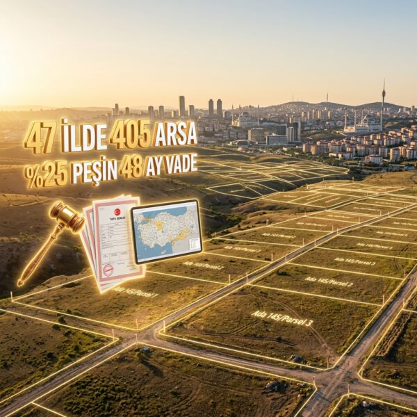 TOKİ’den 47 İlde 405 Arsa İçin Dev Müzayede: Yüzde 25 Peşin 48 Ay Vade Fırsatında Son 7 Gün TOKİ’den 47 İlde 405 Arsa İçin Dev Müzayede: Yüzde 25 Peşin 48 Ay Vade Fırsatında Son 7 Gün