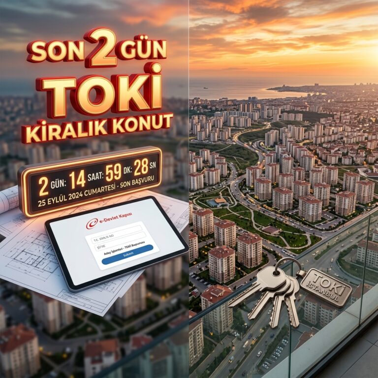 İstanbul’da Kiralık Sosyal Konutta Son 2 Gün: e-Devlet Başvurusu, 12 İlçe ve Şartlar
